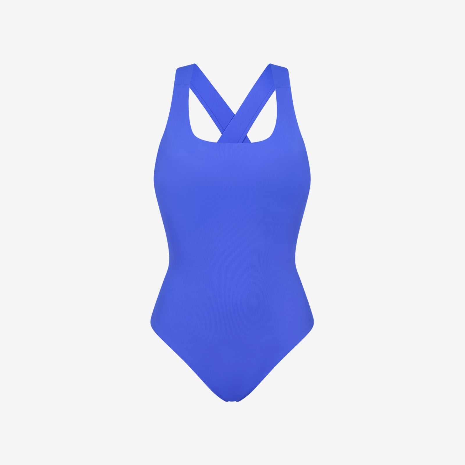 Nerida One Piece Swimsuit Scoop Neck ― Blue