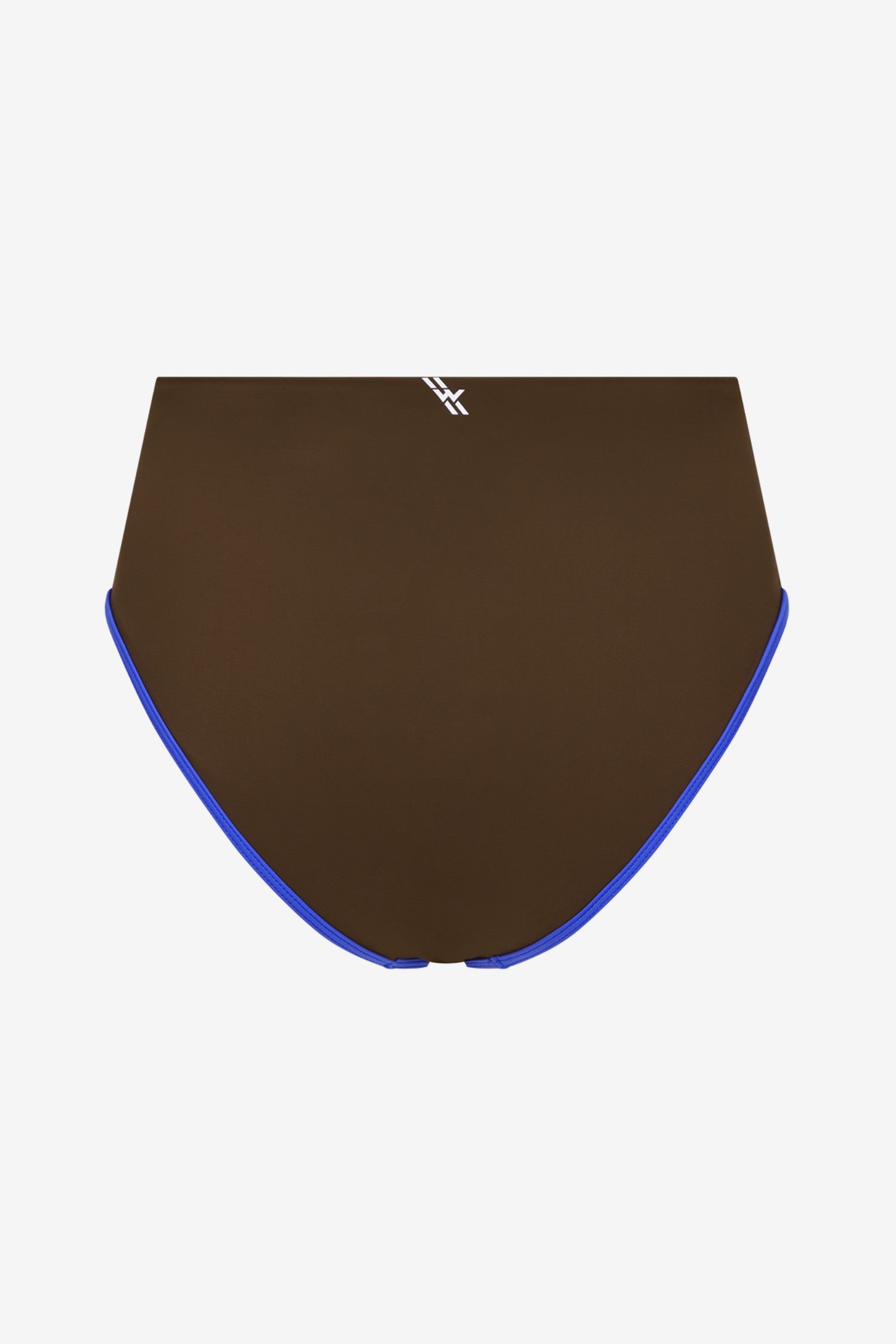 Bikini Bottom High Waist ― Coffee / Blue