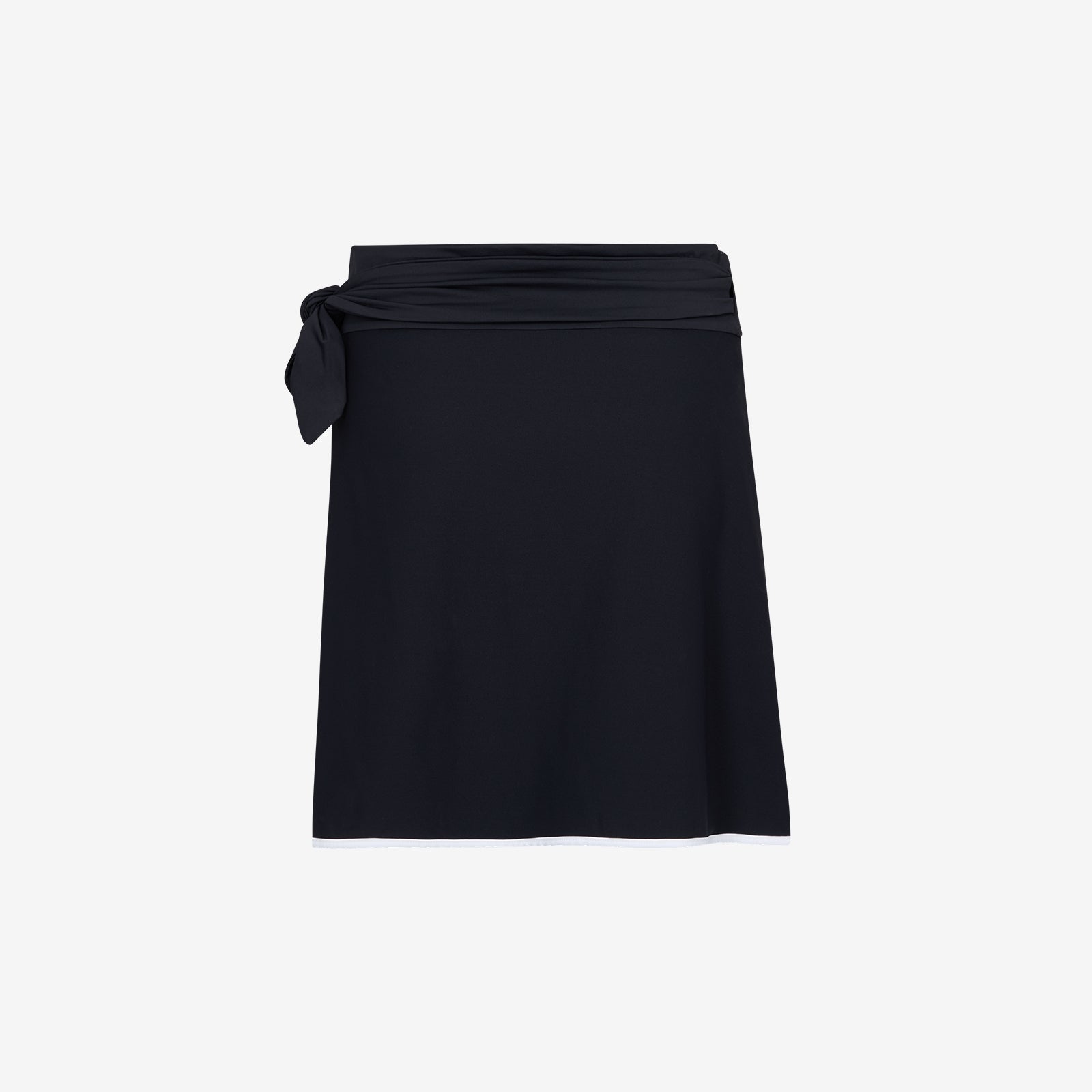 Wrap Skirt ― Black / White