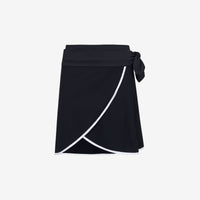 Wrap Skirt ― Black / White