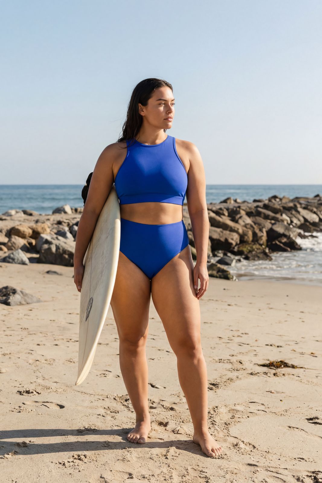 Bikini Bottom High Waist ― Cobalt Blue