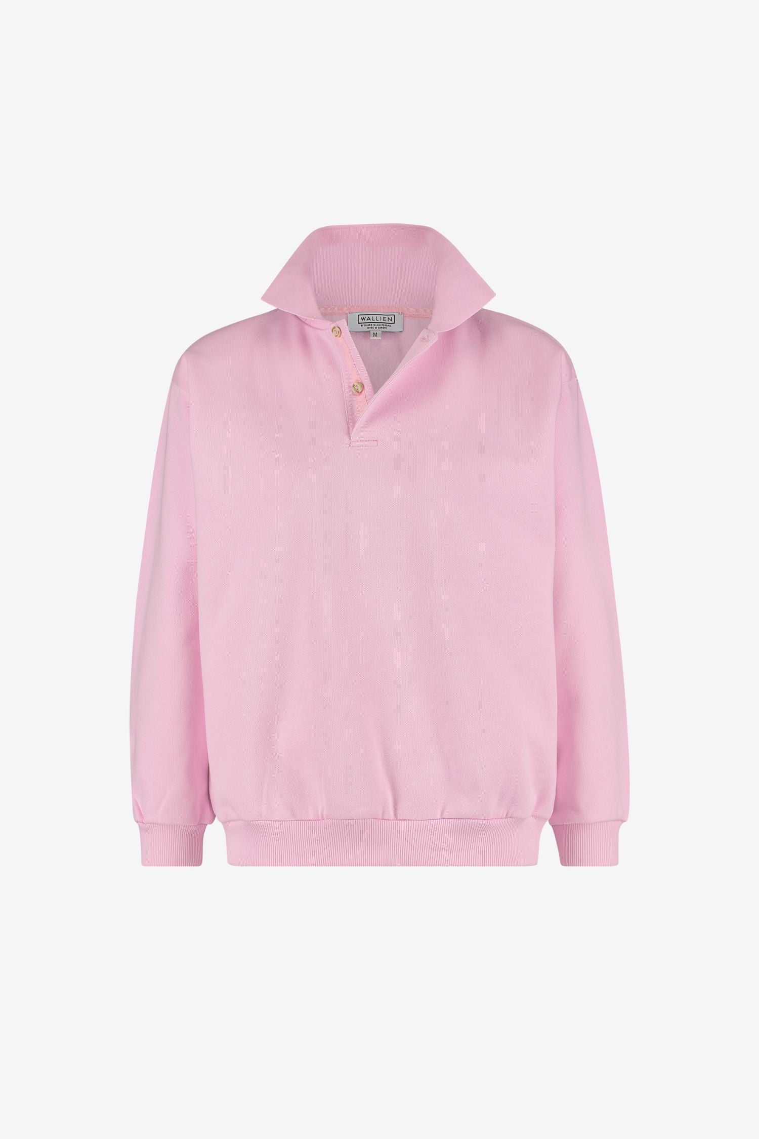 Polo Sweater - Rose Pink