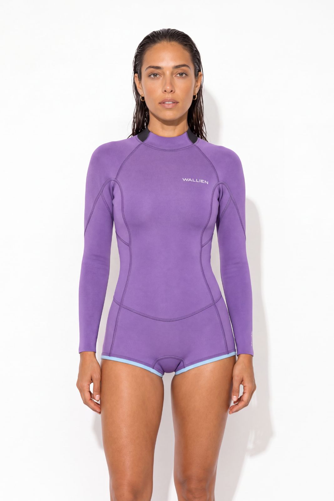 Horizonia Yulex® Springsuit Wetsuit Boyleg ― Purple