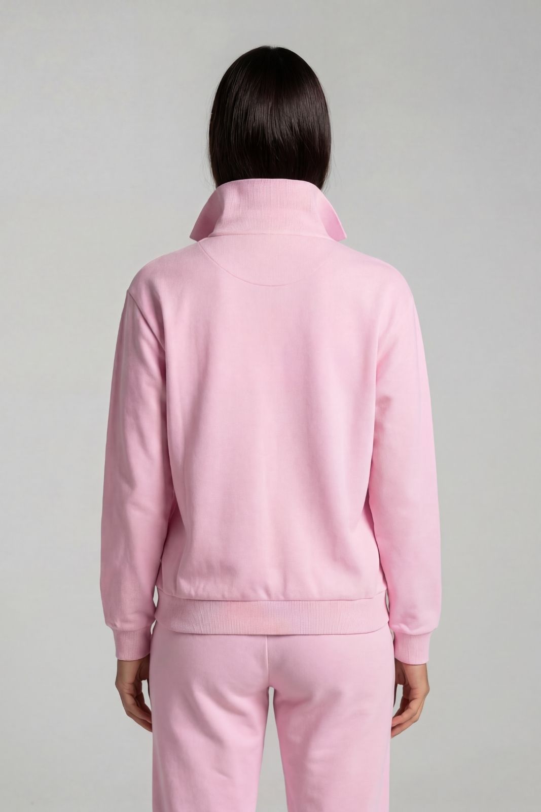 Polo Sweater - Rose Pink