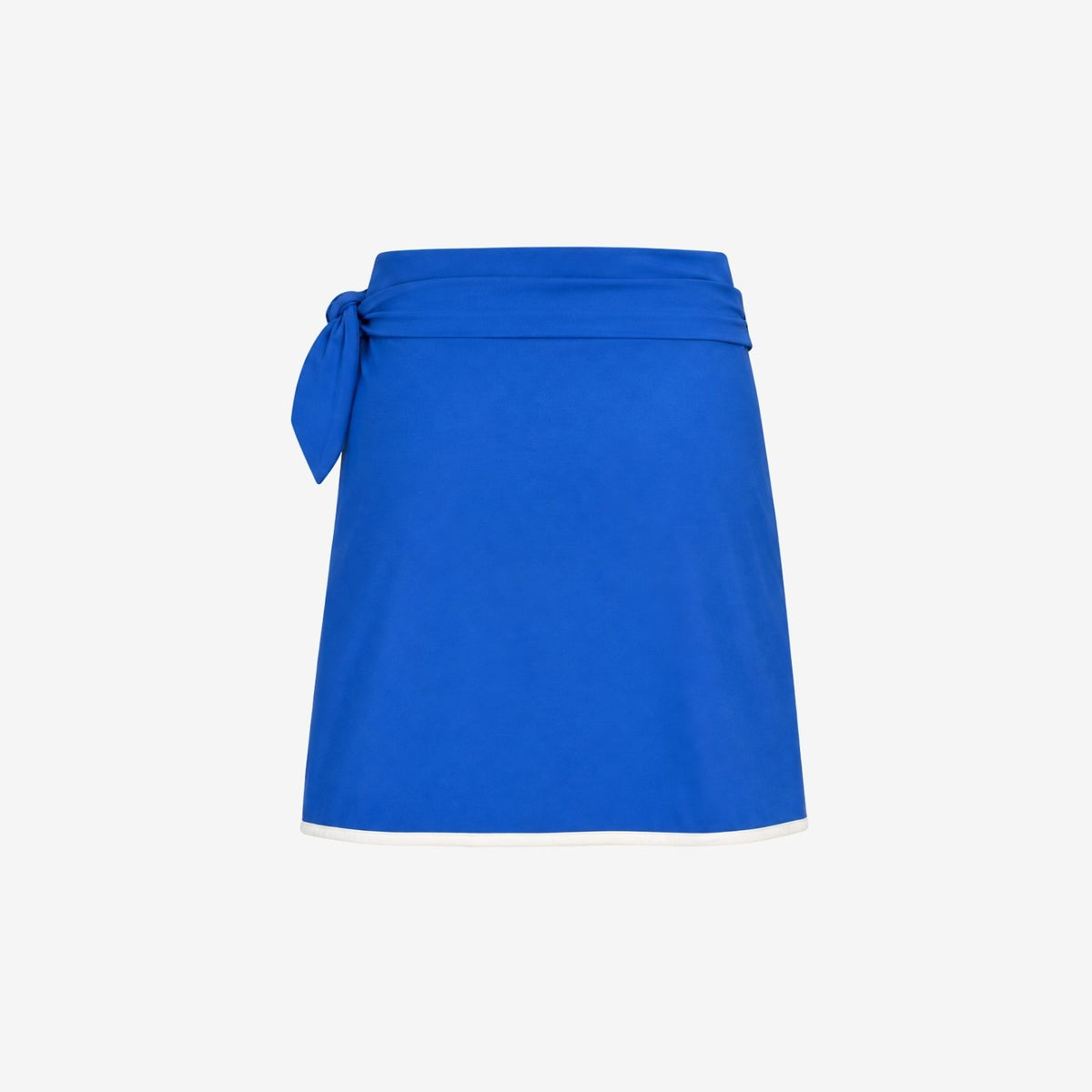 Wrap Skirt ― Blue / White