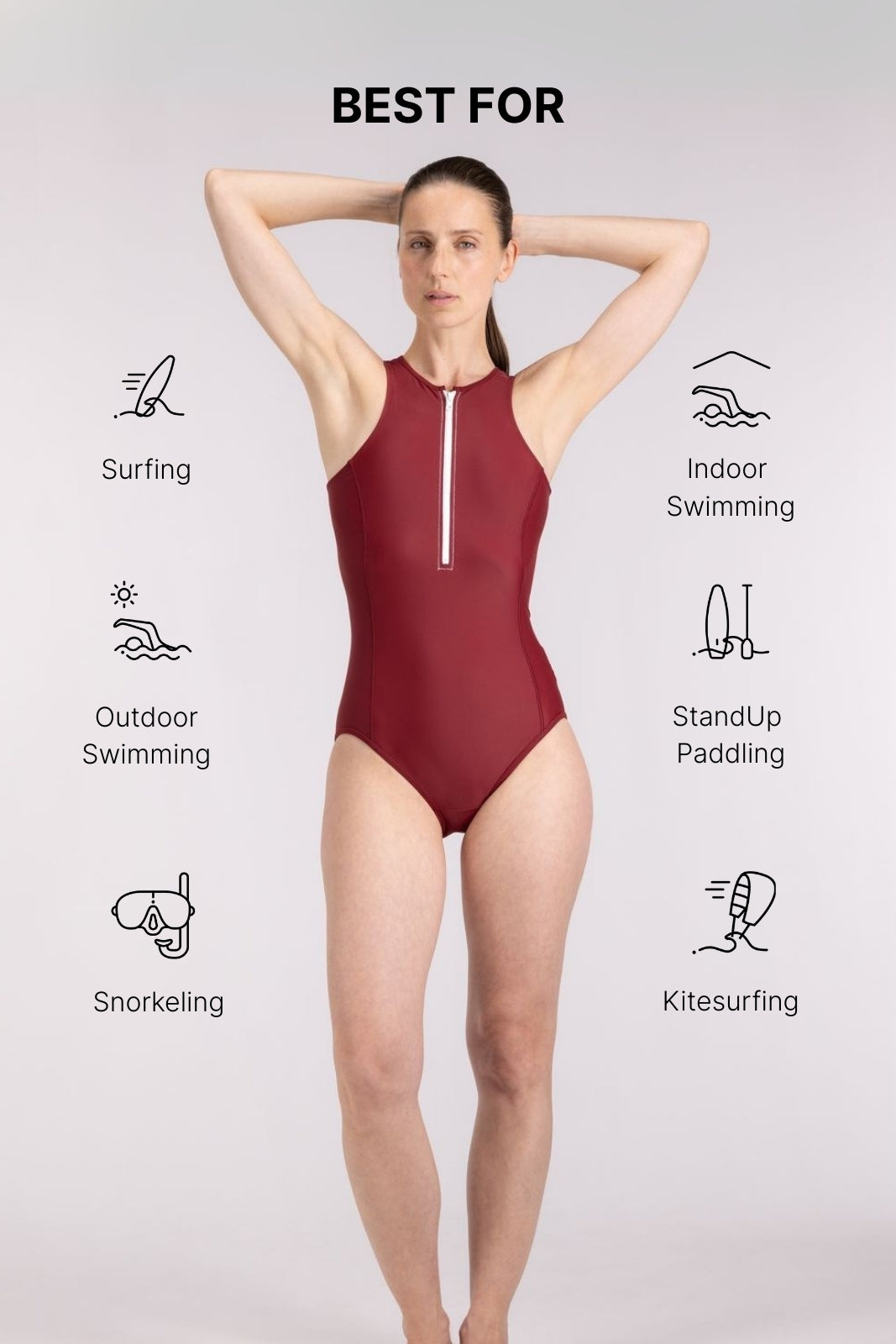 【未使用】marysia swim ×UNITED ARROWS スカラップ水着 North Sea Rashguard – Marysia