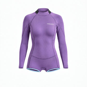 Horizonia Yulex® Springsuit Wetsuit Boyleg ― Purple