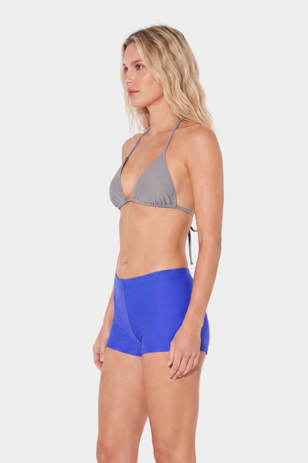 Bikini Top Triangle ― Seal Grey