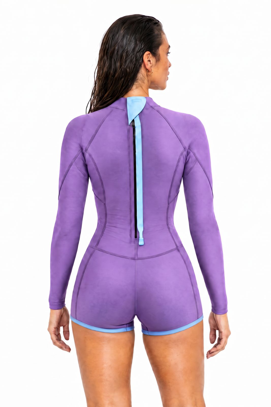Horizonia Yulex® Springsuit Wetsuit Boyleg ― Purple
