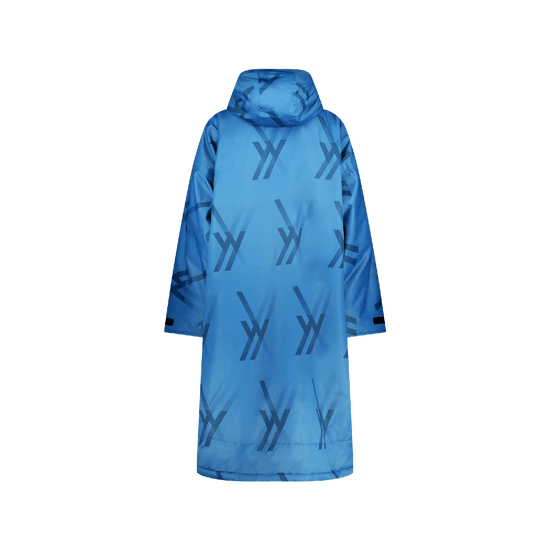 All-Weather Changing Robe for Unrivaled Comfort in Blue – WALLIEN