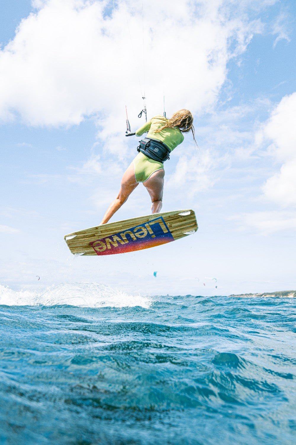 Award-Winning Women's Springsuit Wetsuit in Yellow – WALLIEN